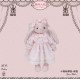 Mademoiselle Pearl Lace Figure Cat and Rabbit Bag(Reservation/2 Colours/Full Payment Without Shipping)